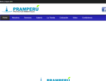 Tablet Screenshot of pramperu.net